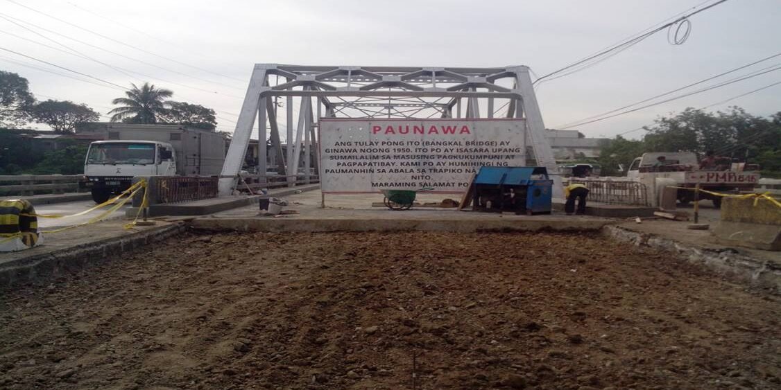 BANGCAL BRIDGE RETROFITTING WORKS (Tallest Bridge in Cavite)